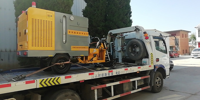 环卫高压冲洗车，城市清洁的新利器