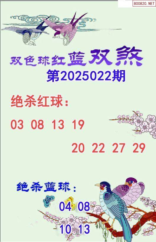 天吉手机版双色球字谜汇总