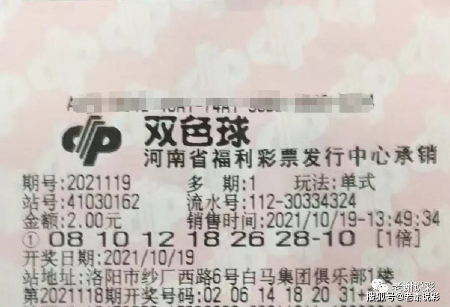双色球119期号码预测