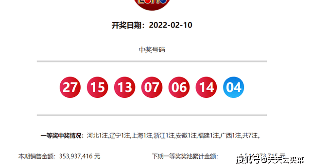 双色球开奖公告2022015期