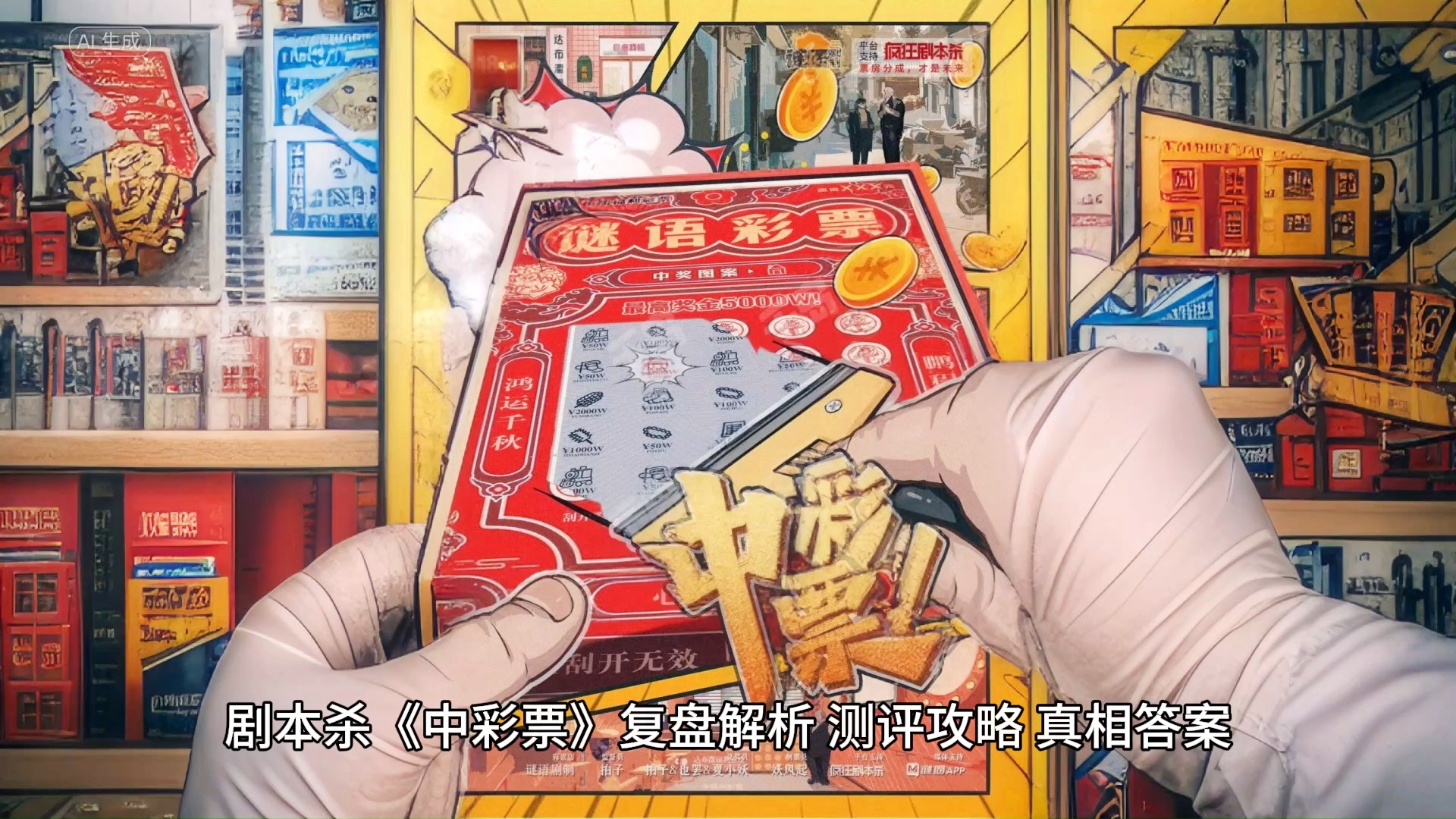 中彩票剧本杀复盘