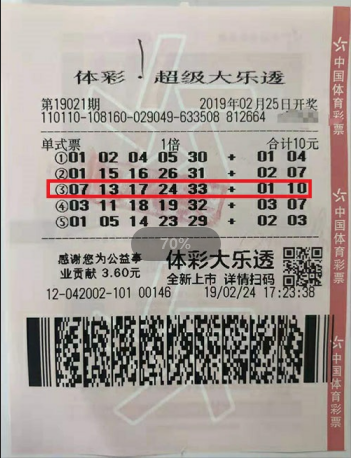 大乐透中奖规则表说明详解