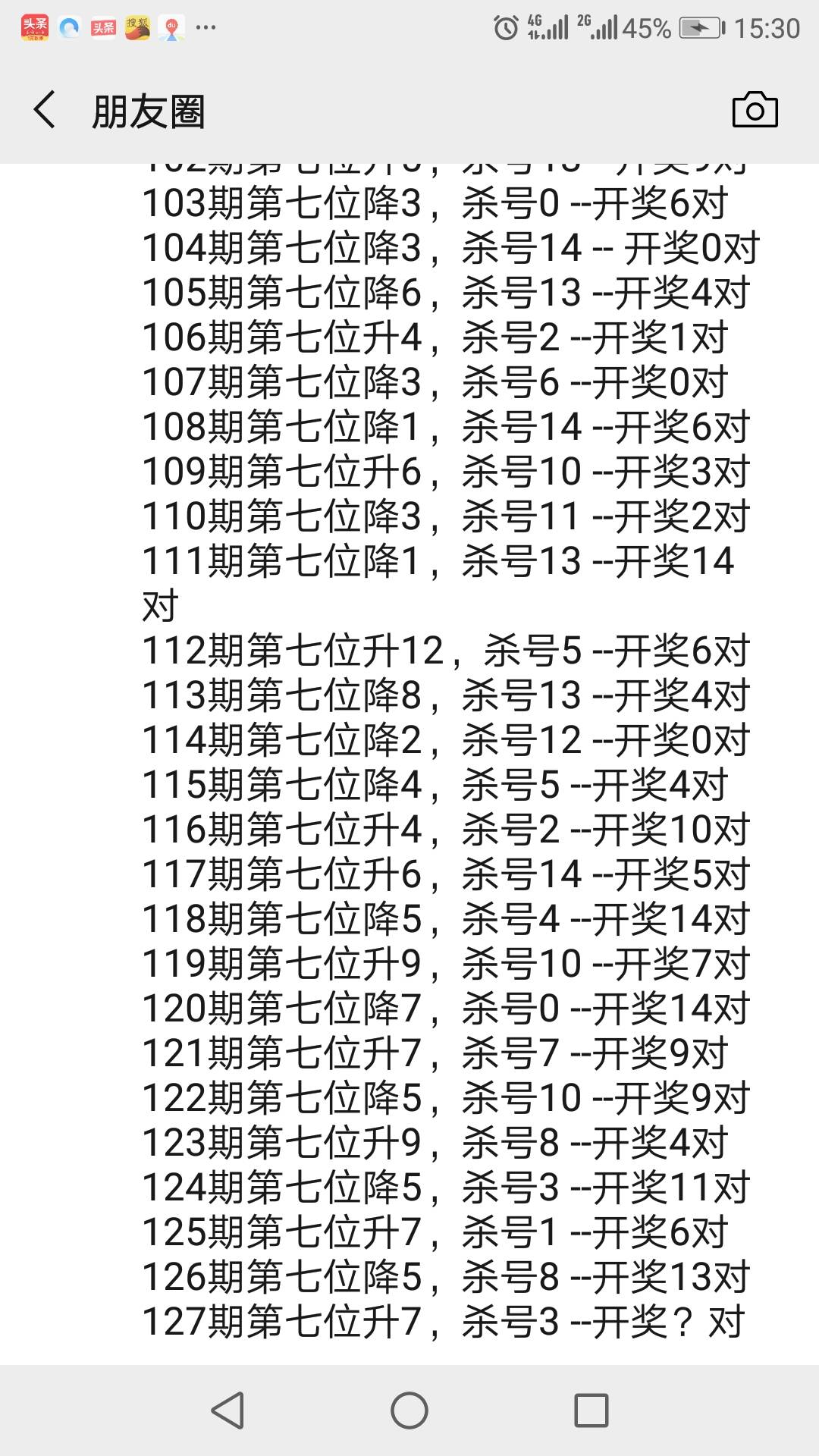 七星彩百万位杀号定胆策略揭秘